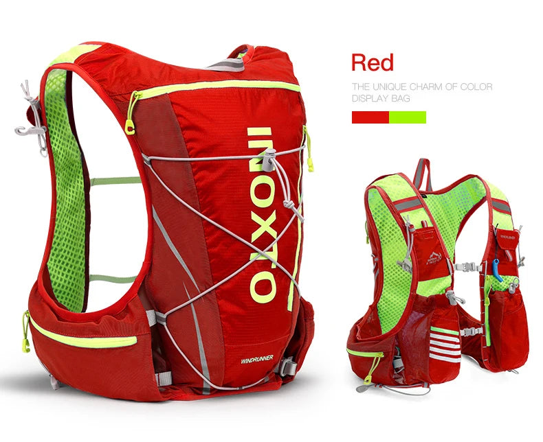 8L Hydration Vest Backpack – Running, Cycling, Hiking with 1.5L Bladder & 2x500ml Bottles